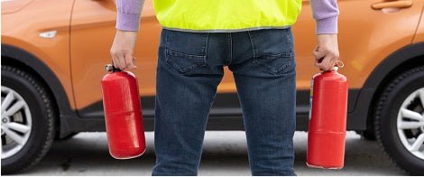 Fahrzeug Handfeuerlöscher Auswahl - Schweizer Brandschutzshop