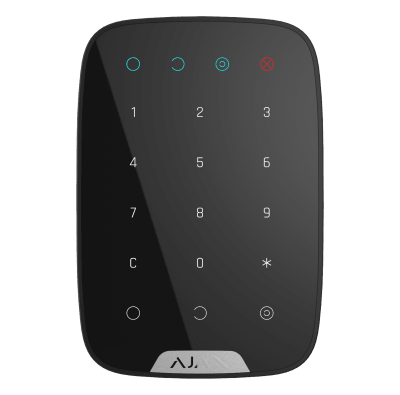 Ajax Funk-Bedienteil - KeyPad mit Sensortastatur