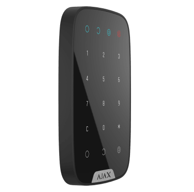 Ajax Funk-Bedienteil - KeyPad mit Sensortastatur schwarz