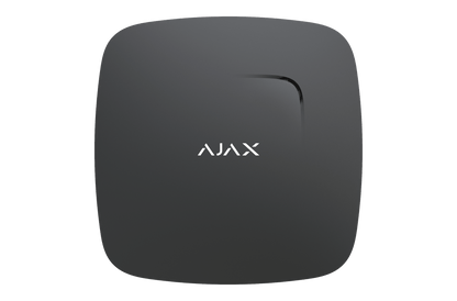 Ajax Funk-Rauchmelder mit Temperatursensor schwarz