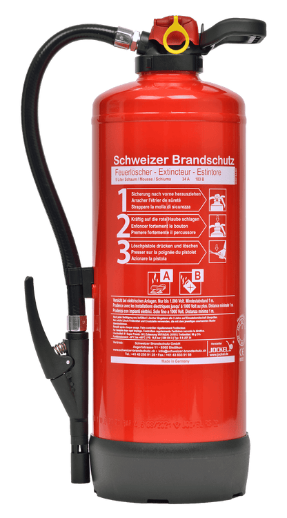Haushalts-Feuerlöscher 9 Liter S9FJ34 Frostsicher