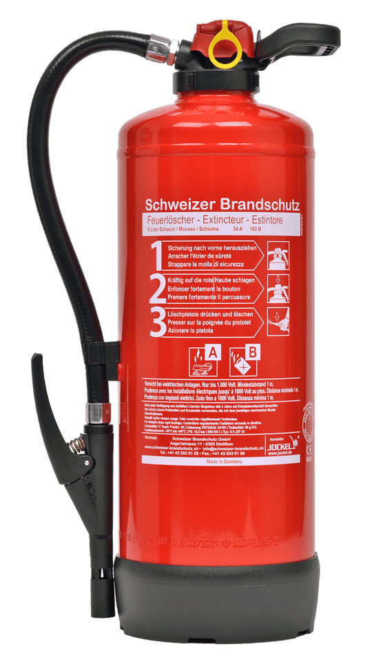 Haushalts-Feuerlöscher 9 Liter S9FJ34 Frostsicher