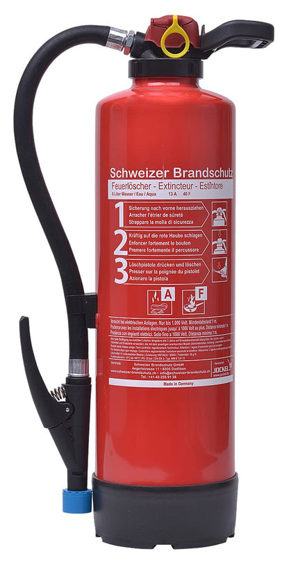 Schweizer-Brandschutz Fettbrand-Feuerlöscher 6 Liter