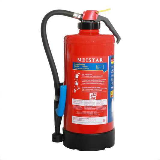 Feuerlöscher F-500, 6 Liter für Li-Ionen-Akkus
