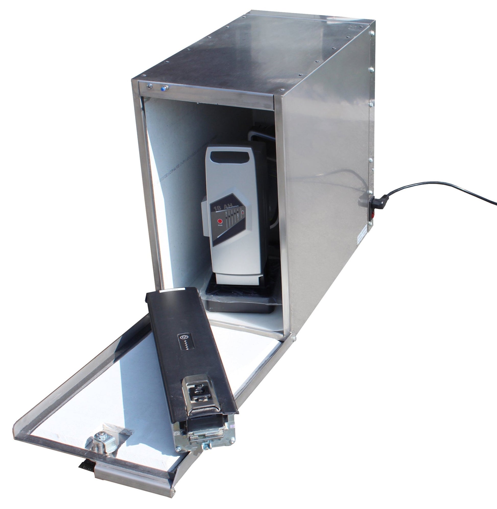 Präventivbox für Lithium Ionen Akkus
