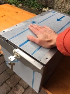 Präventivbox für Lithium Ionen Akkus