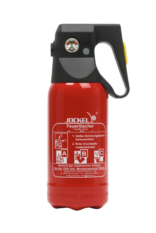 Pulver-Feuerlöscher 1 Kilo PS1 JM
