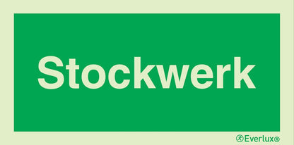 Rettungszeichen mit Text