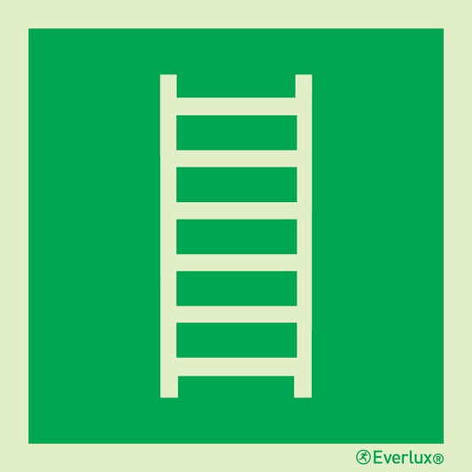 Rettungszeichen Symbole Rettungsleiter m²