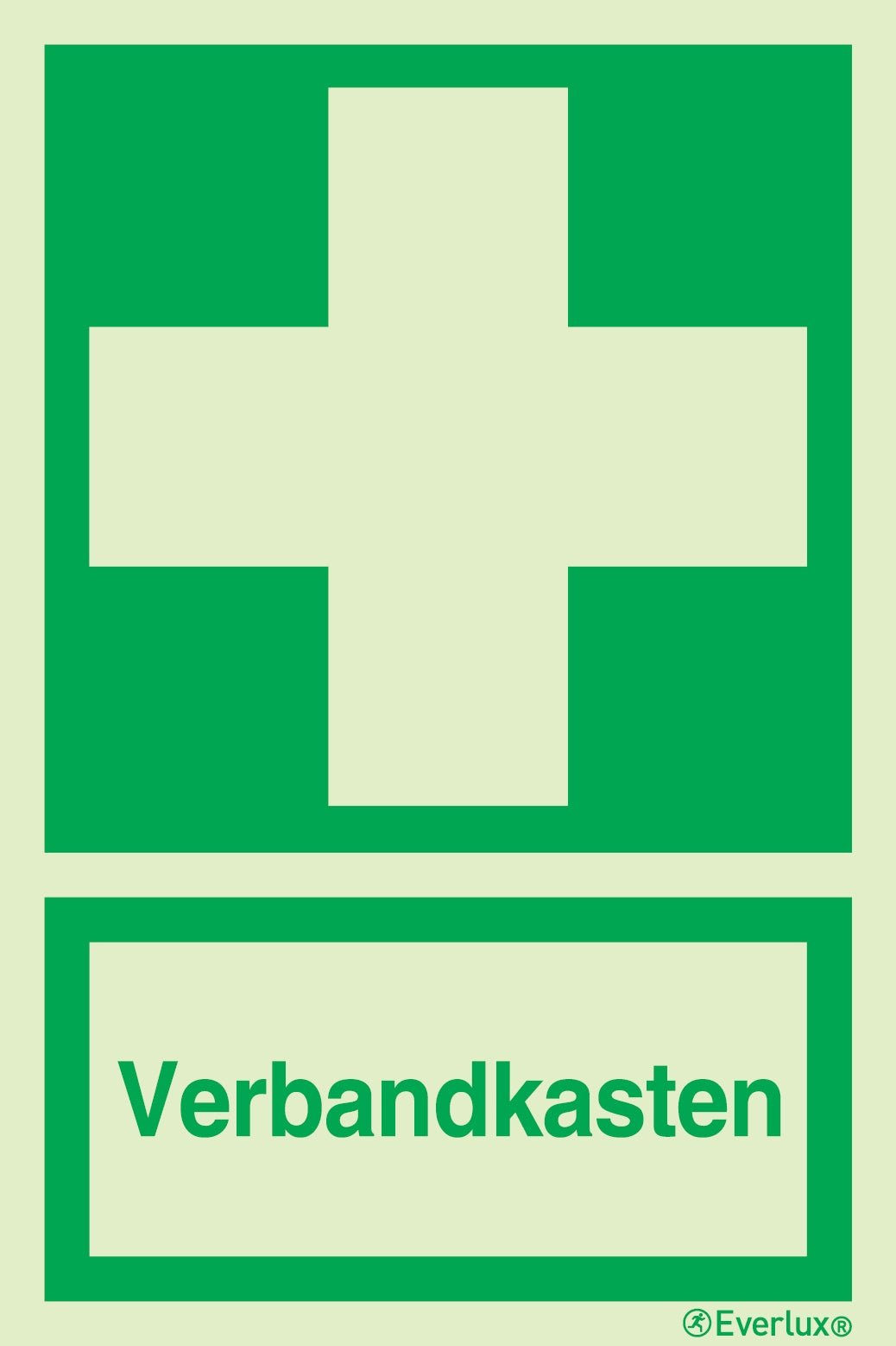 Rettungszeichen Symbole Verbandkasten m²