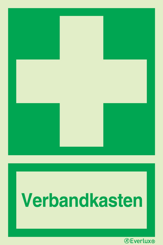 Rettungszeichen Symbole Verbandkasten m²