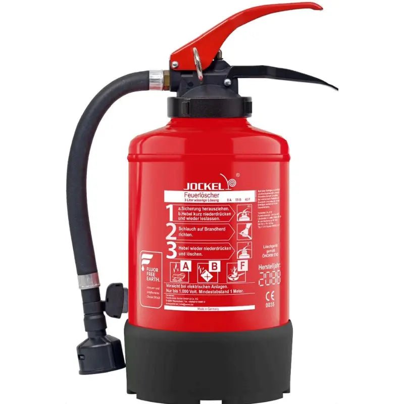 Schweizer-Brandschutz Fettbrand-Feuerlöscher 3 Liter ABF -30°C