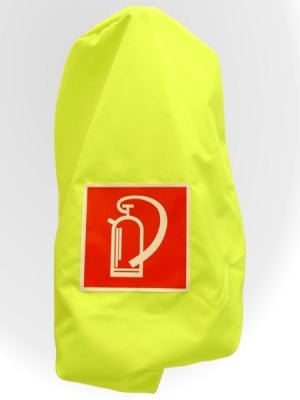 Feuerlöscherschutzhauben Neongelb für CO2 5 Kilo Geräte